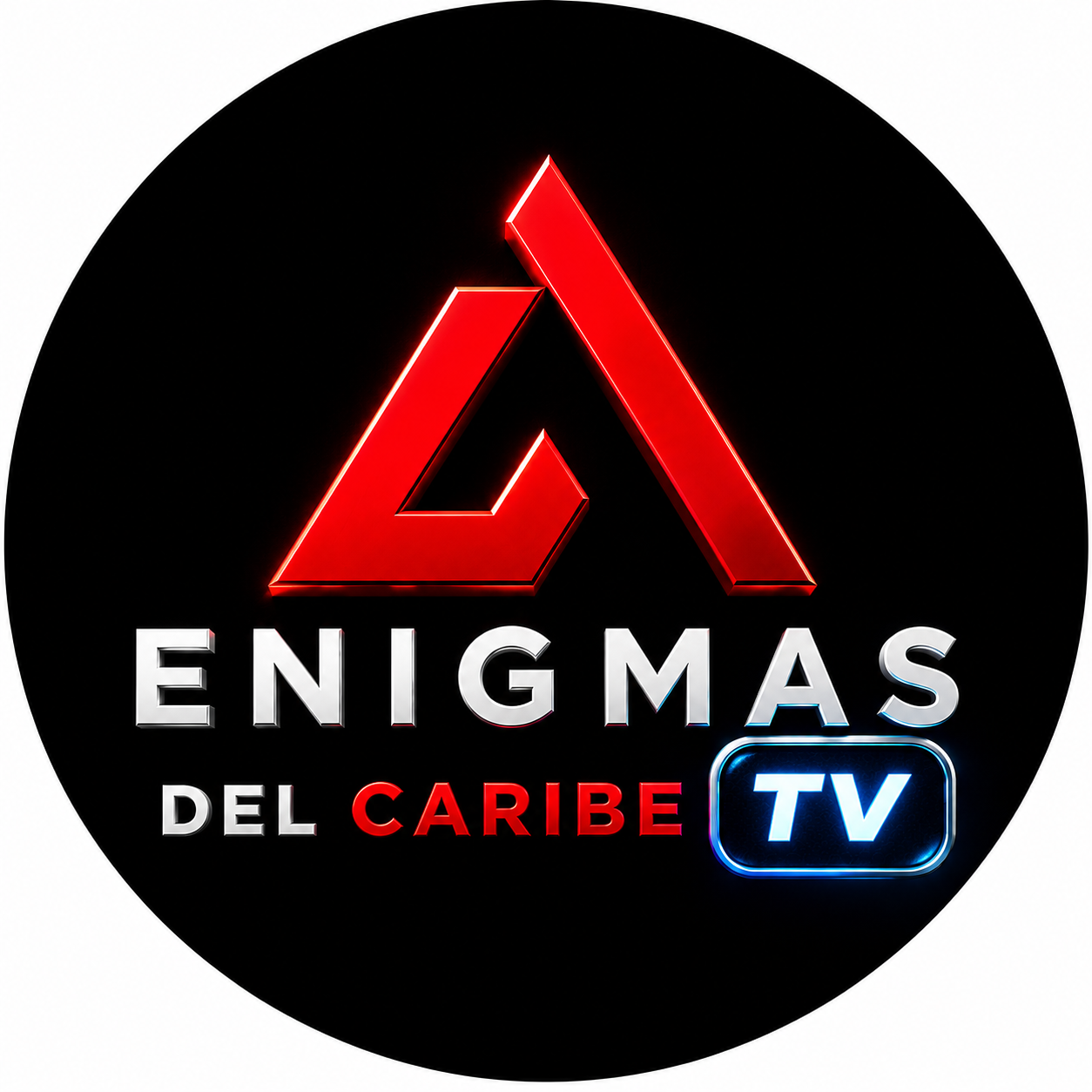 Emblema oficial de Enigmas del Caribe TV